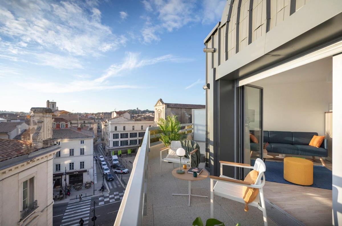 Oh Activ Nimes Aparthotel Bagian luar foto